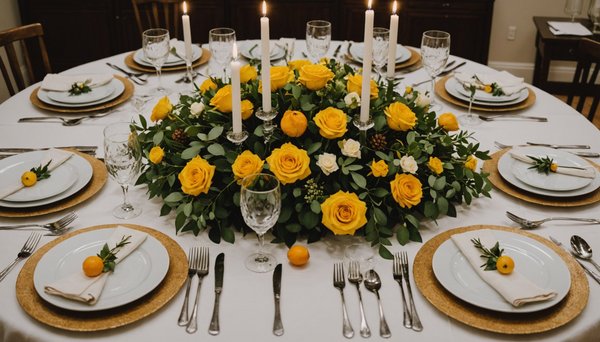 Décorer sa table pour un dîner entre amis